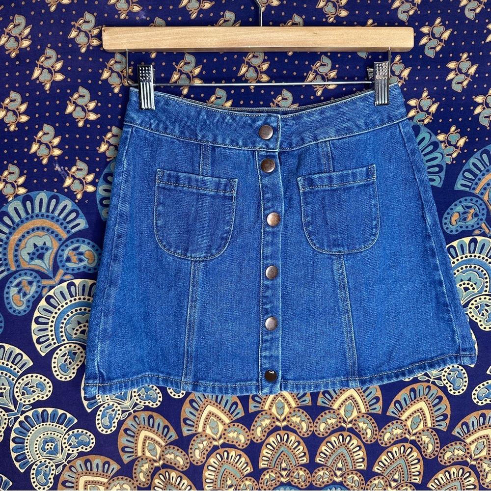 🦋5/20$🦋 denim mini skirt